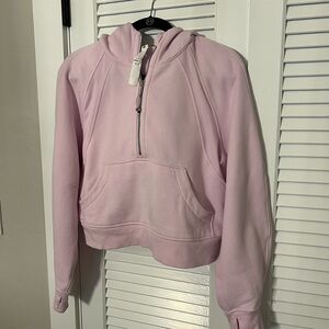 Lululemon Scuba Hoodie Strawberry Milk Half-Zip